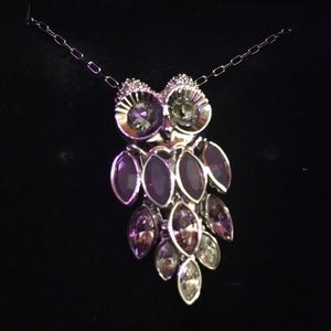 Swarovski Purple Chrystal Pendant